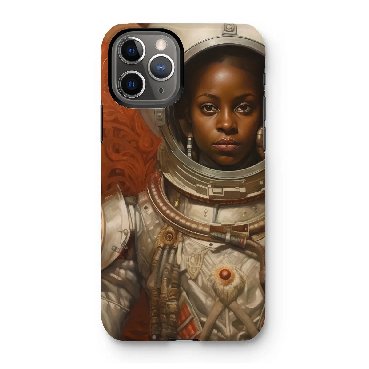 Ava The Lesbian Astronaut - Sapphic Aesthetic Phone Case - Iphone 11 Pro / Matte - Mobile Phone Cases - Aesthetic Art