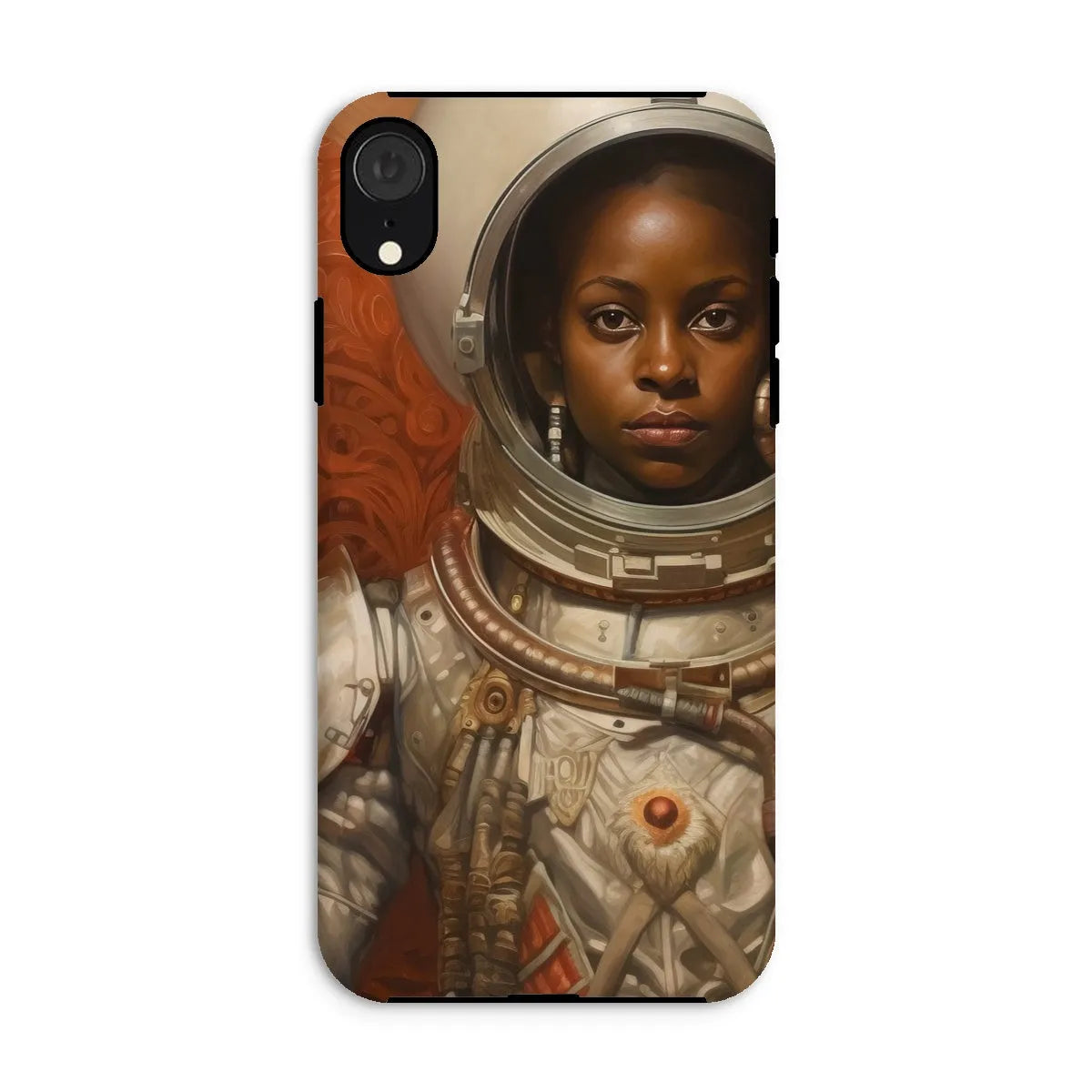 Ava The Lesbian Astronaut - Sapphic Aesthetic Phone Case - Iphone Xr / Matte - Mobile Phone Cases - Aesthetic Art