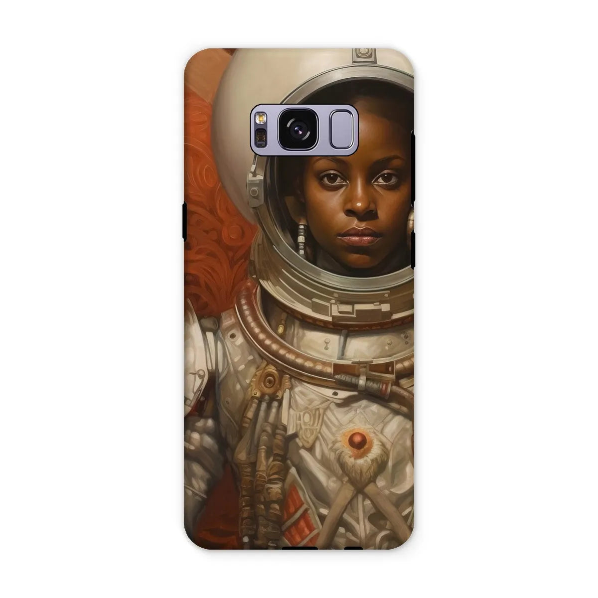 Ava The Lesbian Astronaut - Sapphic Aesthetic Phone Case - Samsung Galaxy S8 Plus / Matte - Mobile Phone Cases