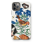 Avadavat Gentian Sawfly Swallowtail and Shells - James Bolton Iphone Case - 11 Pro Max / Matte