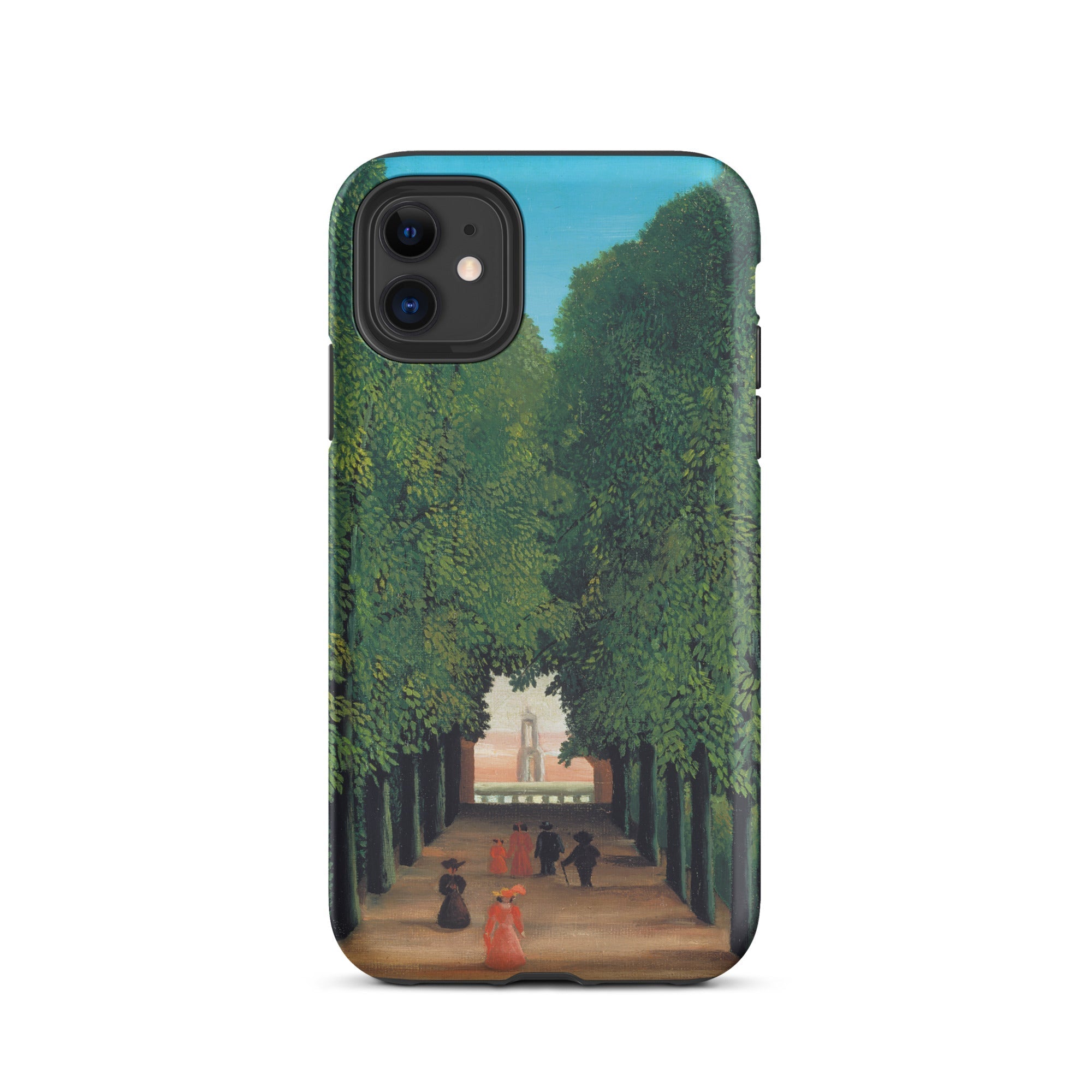 Avenue Saint Cloud Park Henri Rousseau Iphone Case, 11 / Matte, Phone Case Park Scene