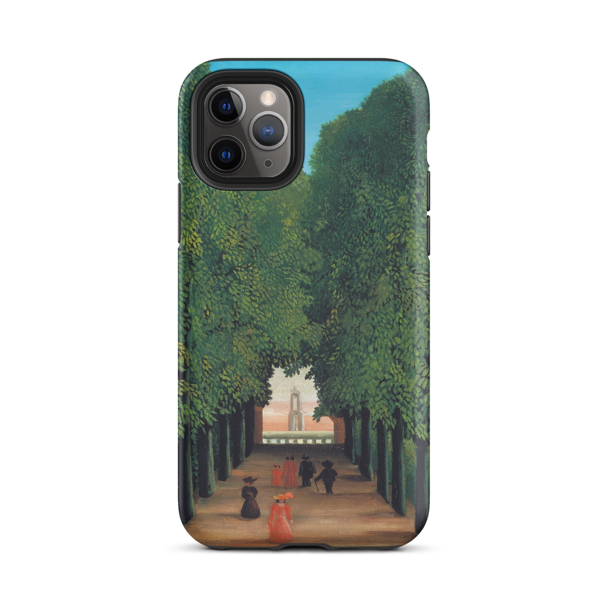 Avenue Saint Cloud Park Henri Rousseau Iphone Case, 11 Pro / Matte, Iphone Case Park Scene