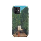 Avenue Saint Cloud Park - Henri Rousseau Iphone Case, 12 / Matte, Phone Case Park Scene