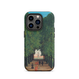 Avenue Saint Cloud Park - Henri Rousseau Iphone Case, 14 Pro / Matte, Iphone Case Park Scene