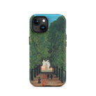 Avenue Saint Cloud Park Henri Rousseau Iphone Case, 15 / Matte, Iphone Case Park Scene
