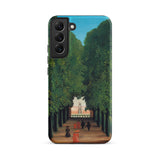 Avenue Saint Cloud Park - Henri Rousseau Phone Case, Samsung Galaxy S22 Plus / Matte, Mobile Cases, Toby Leon
