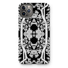 Aviary Black Aesthetic Pattern Art Iphone Case - 11 Pro Max / Matte