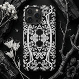 Aviary Black Aesthetic Pattern Art Iphone Case, Mobile Phone Cases, Toby Leon