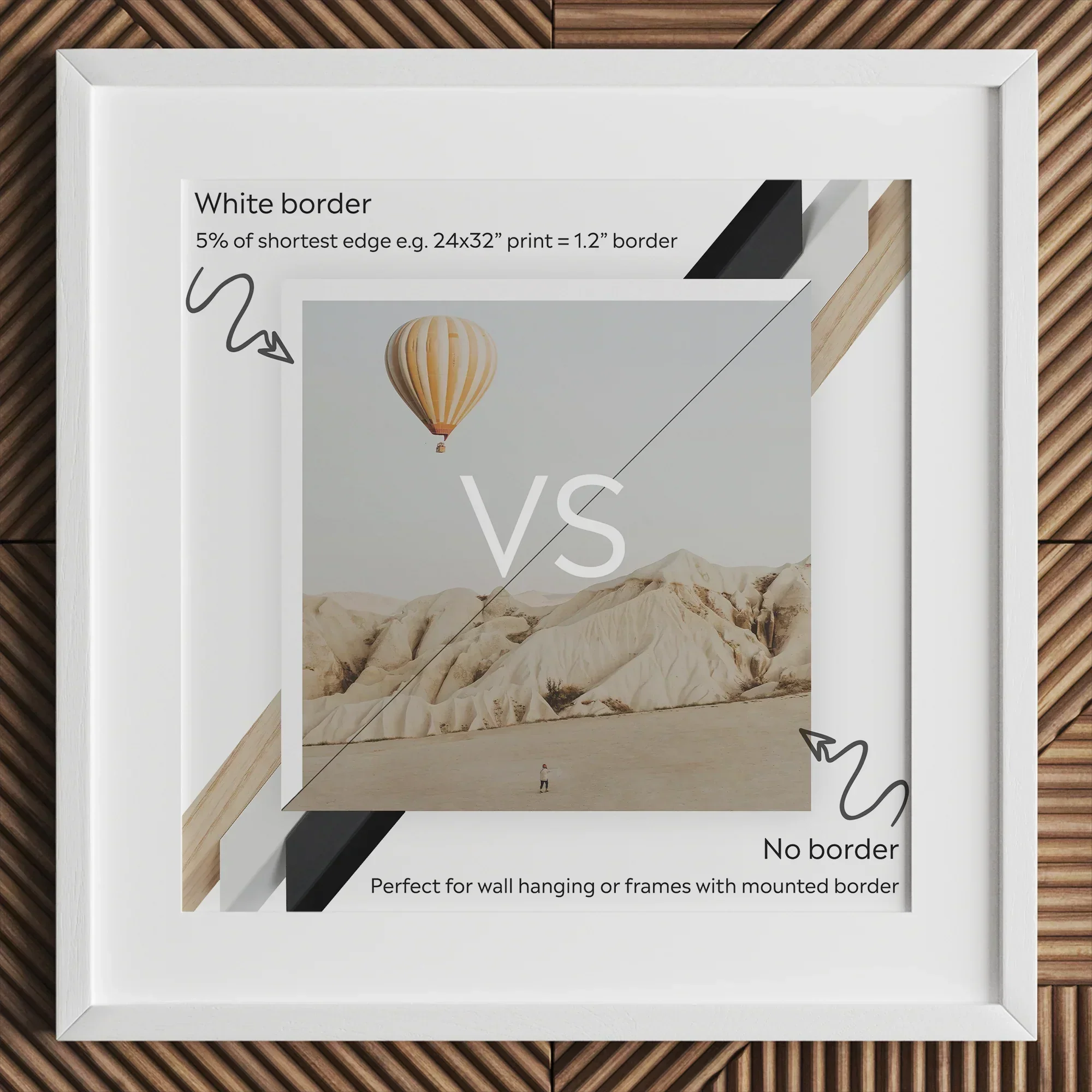 Aviary Black Art Print, Framed Print Comparison