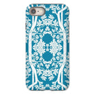 Aviary Blue Aesthetic Pattern Art Iphone Case - 8 / Matte