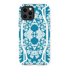 Aviary Blue Aesthetic Pattern Art Iphone Case 13 Pro / Matte Mobile Phone Cases