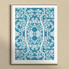 Aviary Blue Art Print Posters Prints & Visual Artwork