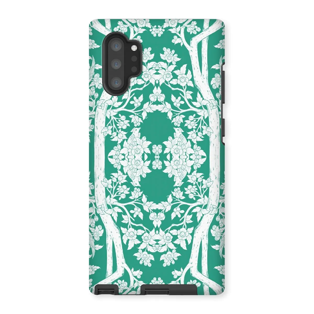 Aviary Green Aesthetic Pattern Art Phone Case - Samsung Galaxy Note 10p / Matte - Mobile Phone Cases - Aesthetic Art