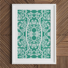 Aviary Green Art Print Posters Prints & Visual Artwork