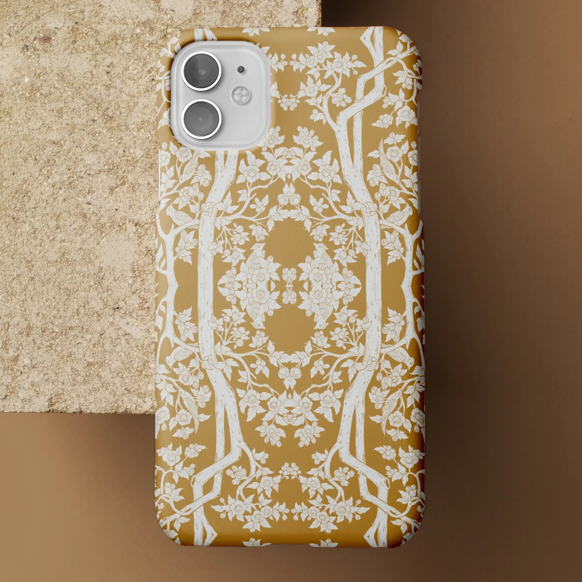 Aviary Orange Aesthetic Pattern Art Iphone Case Mobile Phone Cases