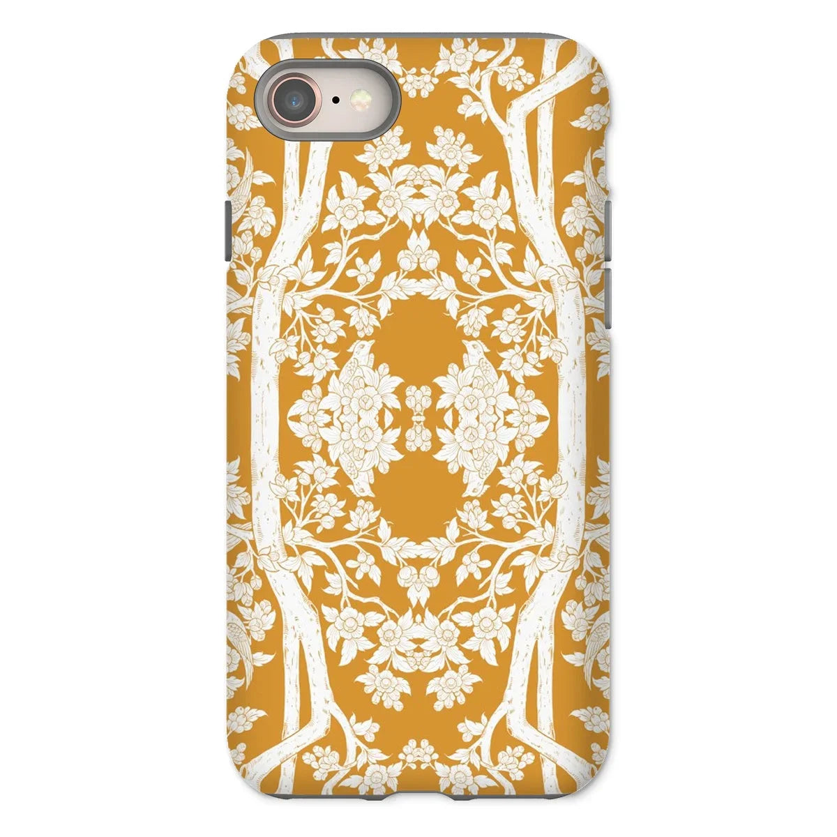 Aviary Orange Aesthetic Pattern Art Iphone Case 8 / Matte Mobile Phone Cases