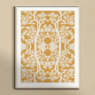 Aviary Orange Art Print Posters Prints & Visual Artwork