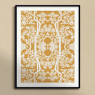 Aviary Orange Art Print Posters Prints & Visual Artwork