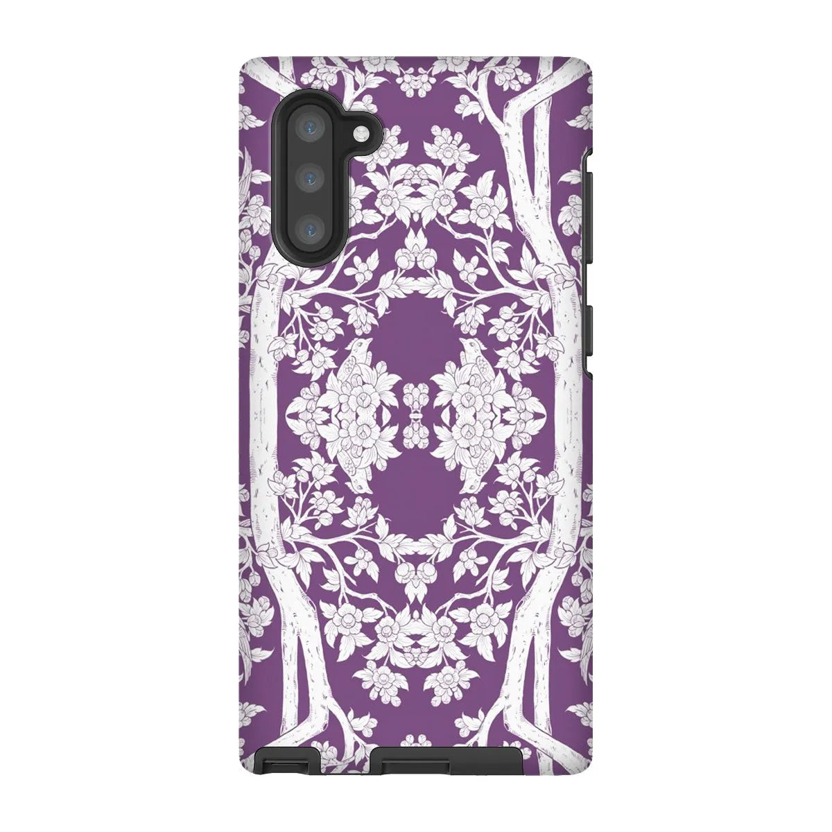 Aviary Purple Aesthetic Pattern Art Phone Case - Samsung Galaxy Note 10 / Matte - Mobile Phone Cases - Aesthetic Art