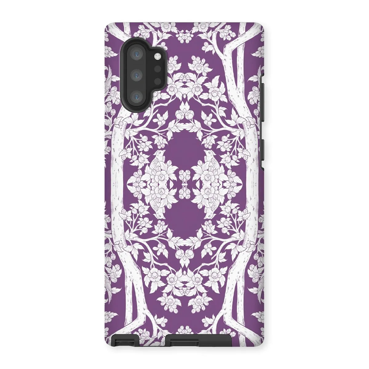 Aviary Purple Aesthetic Pattern Art Phone Case - Samsung Galaxy Note 10p / Matte - Mobile Phone Cases - Aesthetic Art