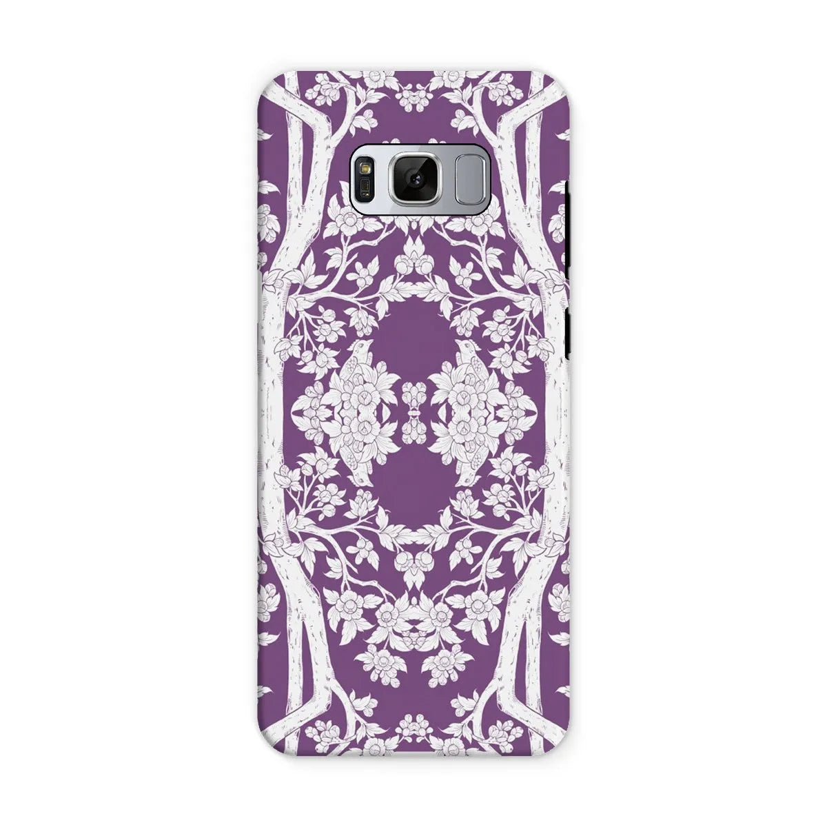 Aviary Purple Aesthetic Pattern Art Phone Case - Samsung Galaxy S8 / Matte - Mobile Phone Cases - Aesthetic Art