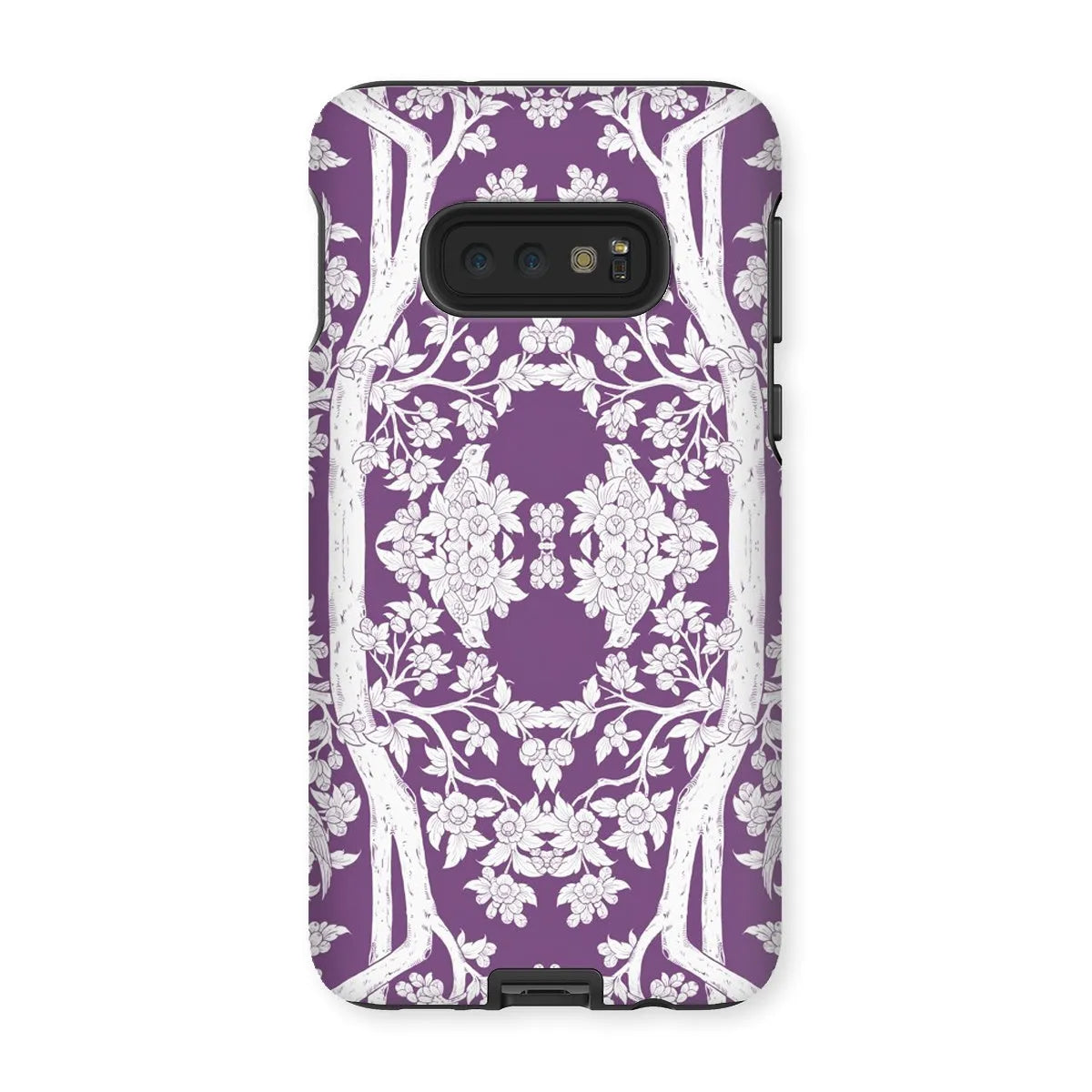 Aviary Purple Aesthetic Pattern Art Phone Case - Samsung Galaxy S10e / Matte - Mobile Phone Cases - Aesthetic Art
