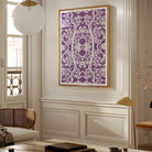 Aviary Purple Art Print Posters Prints & Visual Artwork