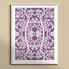 Aviary Purple Art Print Posters Prints & Visual Artwork