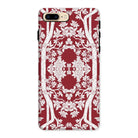 Aviary Red Aesthetic Pattern Art Iphone Case 8 Plus / Matte Mobile Phone Cases