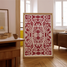 Aviary Red Art Print Posters Prints & Visual Artwork