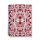 Aviary Red Notebook A5 - Graph Paper Notebooks & Notepads