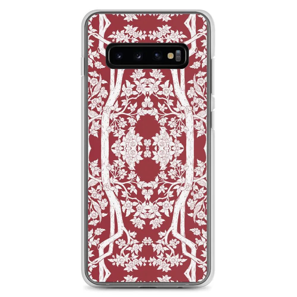 Aviary² Samsung Galaxy Case - Red - Samsung Galaxy S10 + - Mobile Phone Cases - Aesthetic Art