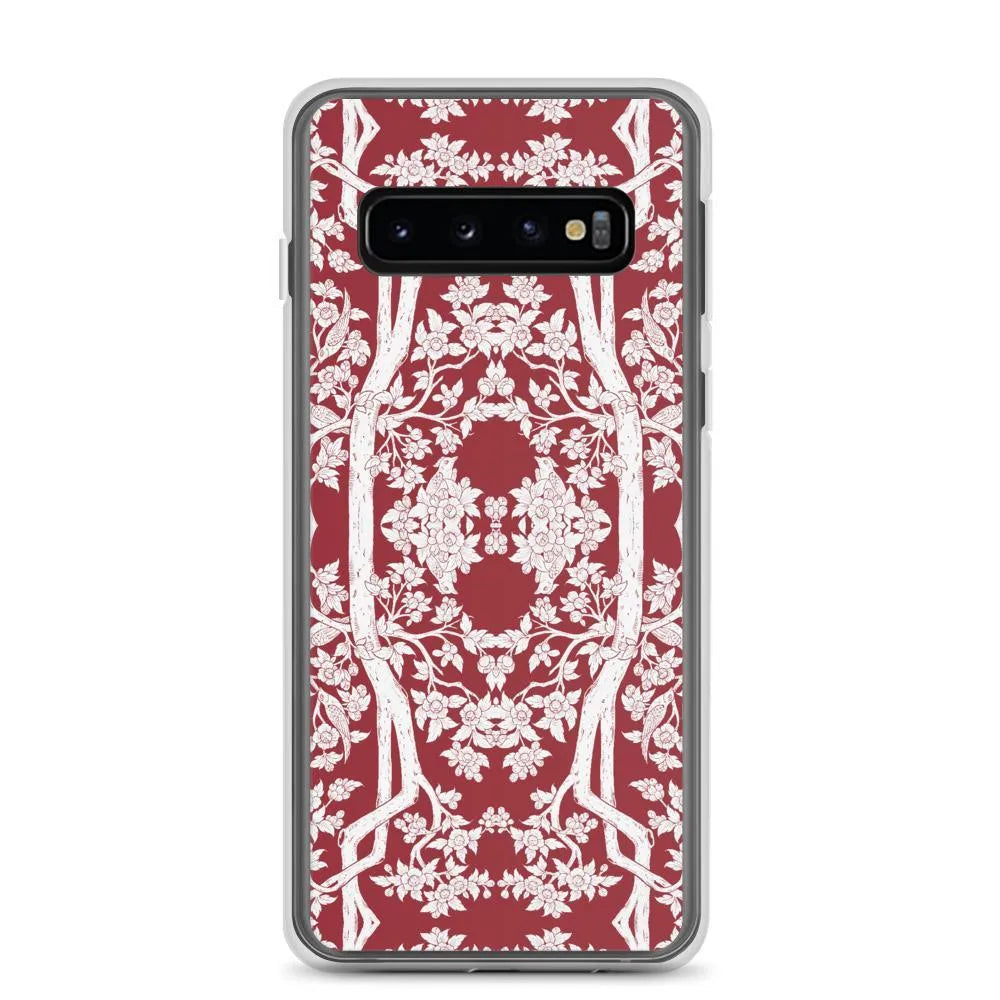 Aviary² Samsung Galaxy Case - Red - Samsung Galaxy S10 - Mobile Phone Cases - Aesthetic Art