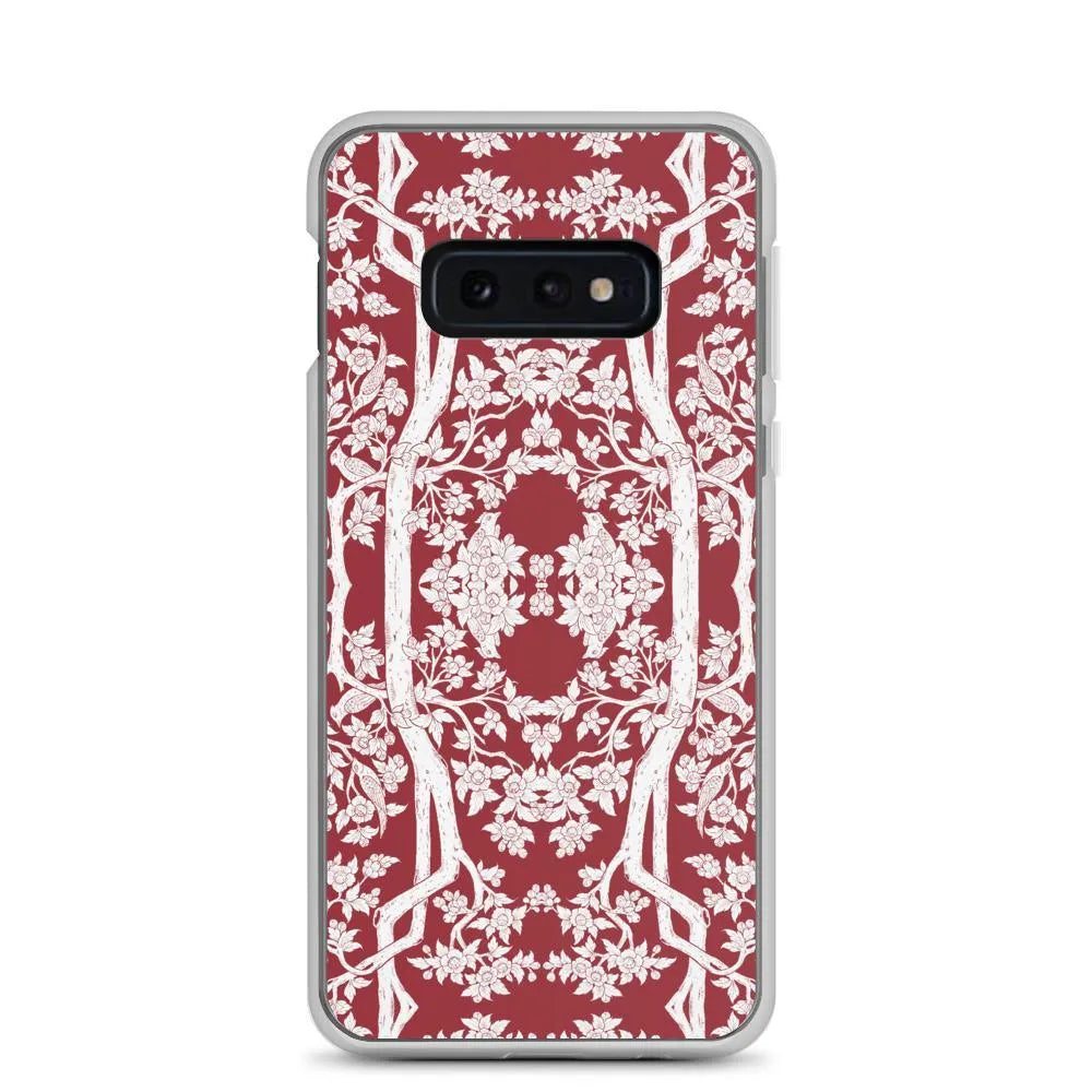 Aviary² Samsung Galaxy Case - Red - Samsung Galaxy S10e - Mobile Phone Cases - Aesthetic Art
