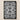Aviary - Thai Aesthetic Pattern Art Framed Canvas, Intricate Black White Floral Pattern Artwork Symmetrical Design