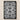 Black-framed Artwork Intricate White Line Symmetrical Trees Blossoms Fine Art Paper, Aviary Black, Bold Statements