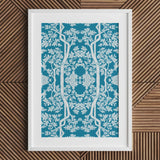 Aviary - Thai Aesthetic Pattern Art Print / Canvas, Fine Art Paper, Aviary Black, Bold Statements