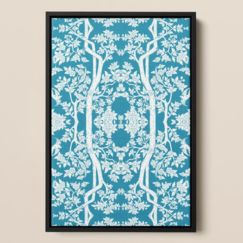Aviary - Thai Aesthetic Pattern Art Print / Canvas, Fine Art Paper, Aviary Black, Bold Statements