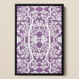 Aviary - Thai Aesthetic Pattern Art Print / Canvas, Fine Art Paper, Aviary Black, Bold Statements