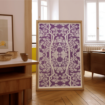 Aviary - Thai Aesthetic Pattern Art Print / Canvas, Posters Prints & Visual Artwork, Toby Leon