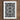 Framed Black White Artwork Intricate Floral Tree-like Symmetrical Fine Art Paper, Aviary, Bold Statements