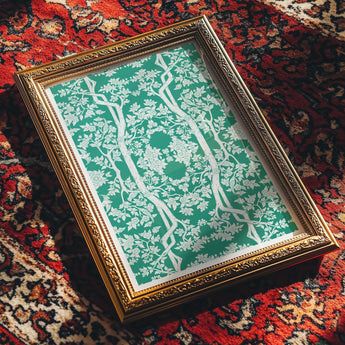 Aviary - Thai Aesthetic Pattern Art Print / Canvas, Posters Prints & Visual Artwork, Toby Leon