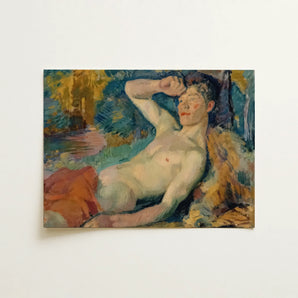 Awakening Faun - Magnus Enckell Art Print / Canvas, 16x12’’ / 41x31cm / Unframed / no Border, Posters Prints & Visual Artwork, Toby Leon