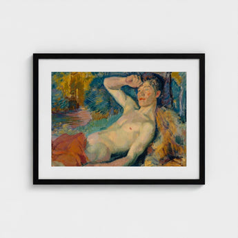 Awakening Faun - Magnus Enckell Art Print / Canvas, Homosexual, Luminous Dance Prints