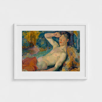 Awakening Faun - Magnus Enckell Art Print / Canvas, Homosexual, Luminous Dance Prints