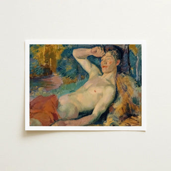 Awakening Faun - Magnus Enckell Art Print / Canvas, Homosexual, Luminous Dance Prints