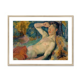 Awakening Faun - Magnus Enckell Art Print, Nude Figure Painted Impressionistic Style