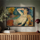 Awakening Faun - Magnus Enckell Framed Canvas Posters Prints & Visual Artwork