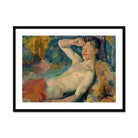 Awakening Faun - Magnus Enckell Art Print, Nude Figure Painted Impressionist Style