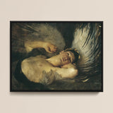 The Awakening - Solomon Joseph Art Print / Canvas, 16x12’’ / 41x31cm / Black Frame, Posters Prints & Visual Artwork, Toby Leon